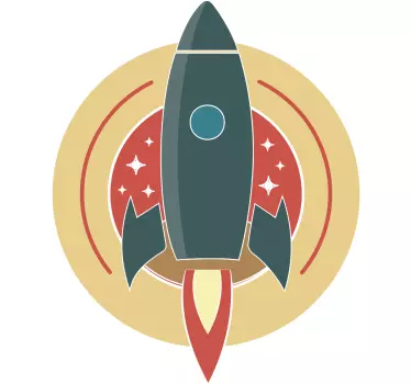 Rocket launch adventure t-shirt - TenStickers