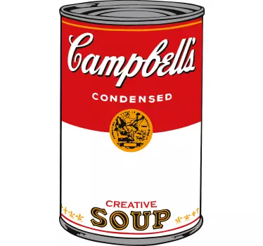 Campbell soup t-shirt - TenStickers