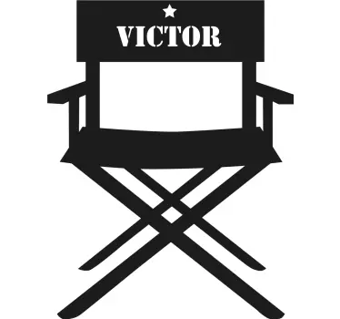 Kids t-shirt kid's director chair - TenStickers