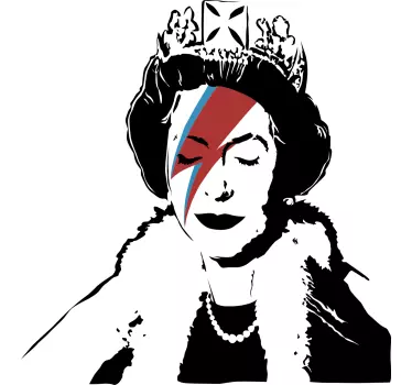 Iconic queen tribute t-shirt - TenStickers