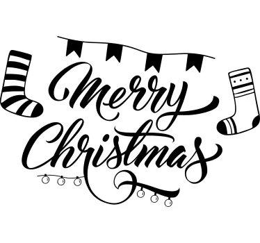 Halloween t-shirt merry christmas celebration - TenStickers