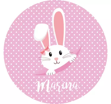 Baby t-shirt with adorable bunny design - TenStickers