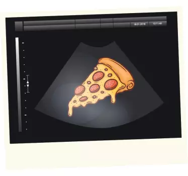 Delicious pizza slice t-shirt - TenStickers
