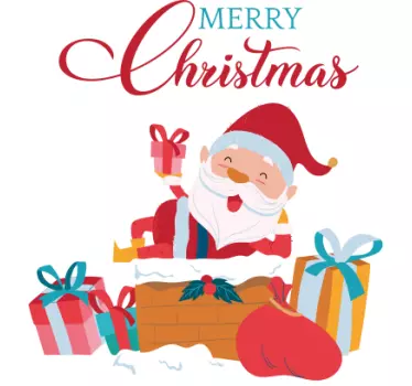 Christmas t-shirt merry christmas cheer - TenStickers