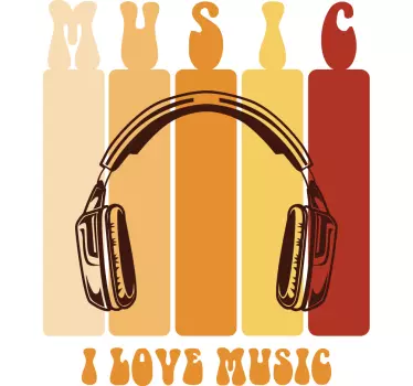 Musical vibes celebration t-shirt - TenStickers