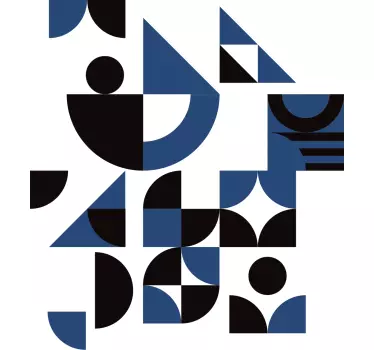 Geometric patterned t-shirt - TenStickers