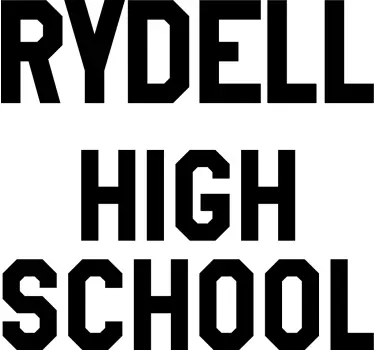 Rydell high spirit t-shirt - TenStickers