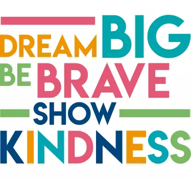 Inspire with kindness t-shirt - TenStickers