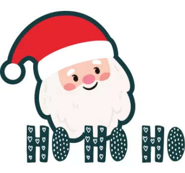 Father and son t-shirt jolly santa joy - TenStickers