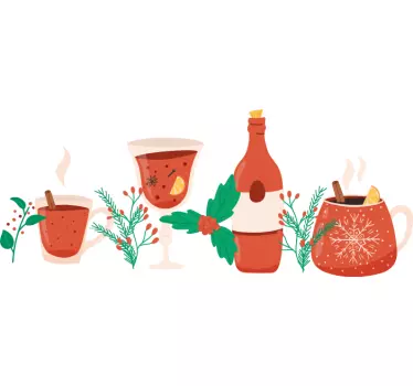 Mother's day t-shirt cozy winter drinks - TenStickers