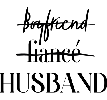Sweet couple wife and husband design matching shirts for couples - TenStickers