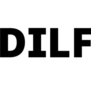 Couple design matching MILF and DILF matching shirts for couples - TenStickers