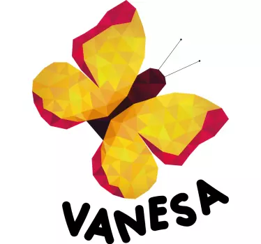 Baby t-shirt with colorful butterfly design - TenStickers