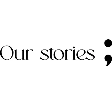 Our stories will never end his and her hoodie - TenStickers