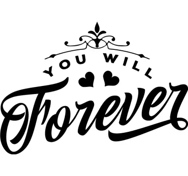 You will forever be my always matching couple hoodie - TenStickers