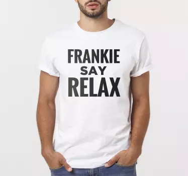 Relax T-shirts with name - TenStickers