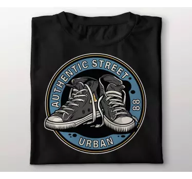 80s converse shoes illustration  t-shirt - TenStickers