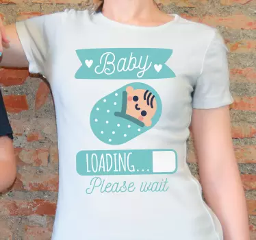 Baby load progress baby t-shirt - TenStickers