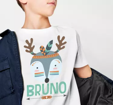 Baby t-shirt adorable animal friend - TenStickers