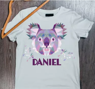 Baby t-shirt with adorable koala face design - TenStickers