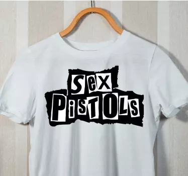 Bold band statement t-shirt - TenStickers