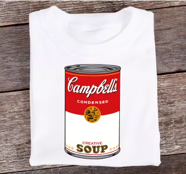 Campbell soup t-shirt - TenStickers