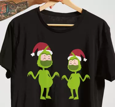 Cheerful green characters hoodie - TenStickers