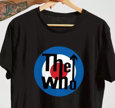Classic band inspired style t-shirt - TenStickers