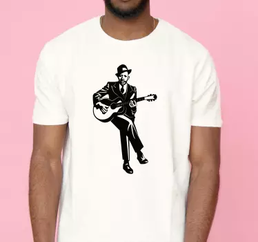 Classic music performer t-shirt - TenStickers