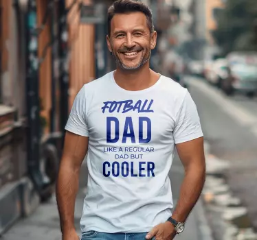 Cooler dad custom t-shirt - TenStickers