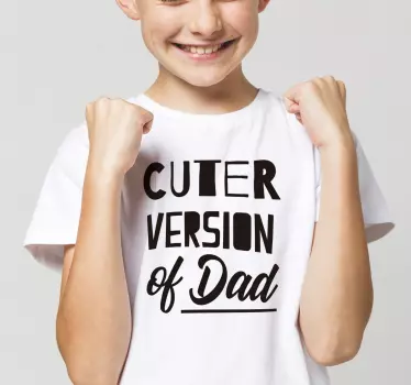 Cuter version father and son t-shirt - TenStickers