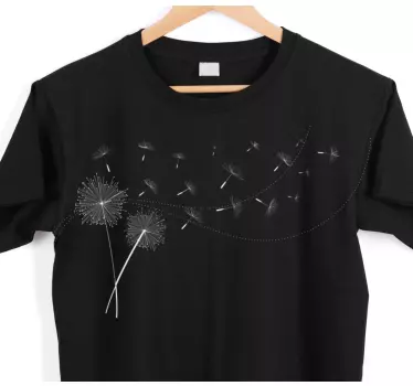 Dandelion flower t-shirt - TenStickers