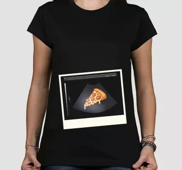 Delicious pizza slice t-shirt - TenStickers