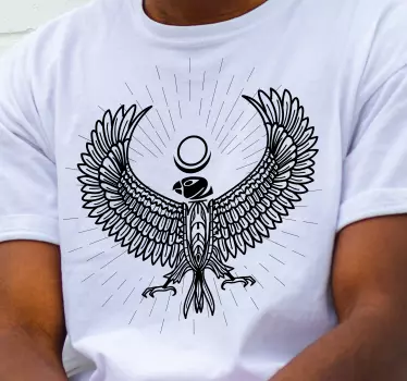 Egyptian God of Sun 'Horus' t-shirt - TenStickers