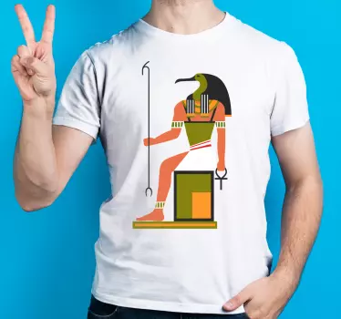 Egyptian inspired pattern t-shirt - TenStickers