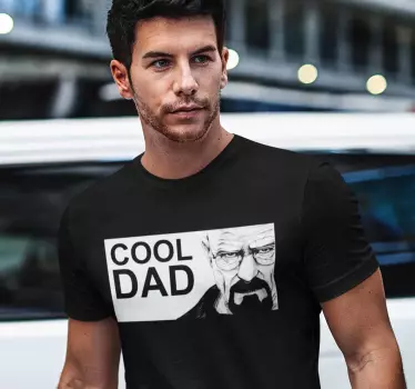 Father and son t-shirt cool dad vibes - TenStickers