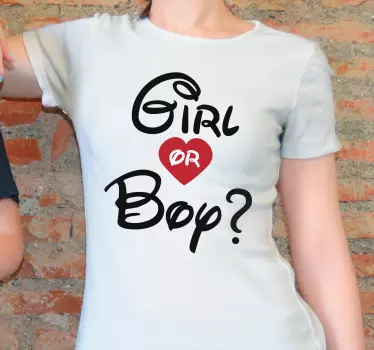 Girl's t-shirt or boy's t-shirt - TenStickers