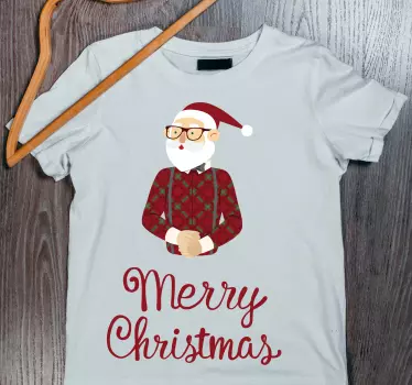 Halloween t-shirt santa claus festive design - TenStickers