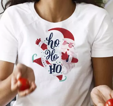 Ho Ho Ho christmas tee shirts - TenStickers