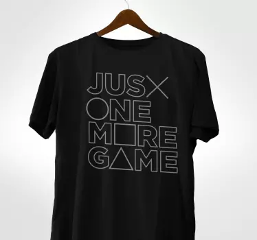 Just one more round t-shirt - TenStickers