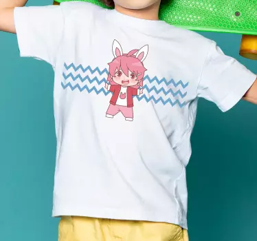 Kids t-shirt cute bunny design - TenStickers