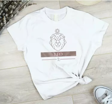 Kids t-shirt leo zodiac sign design - TenStickers