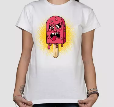 Kids t-shirt monster ice cream delight - TenStickers