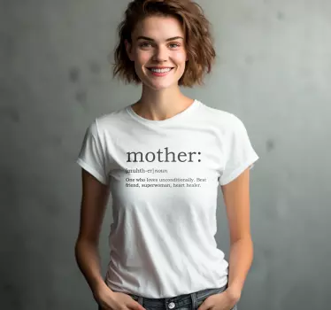 Mom definition mothers day tees - TenStickers