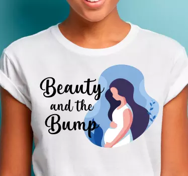 Mother and daughter t-shirt beauty and embrace - TenStickers