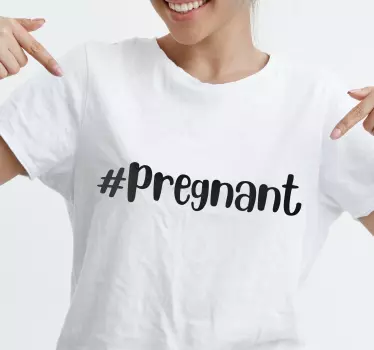 Mother and daughter t-shirt celebration of new life - TenStickers