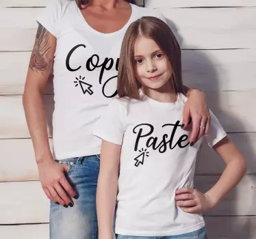 Mother and daughter t-shirt matching set - TenStickers