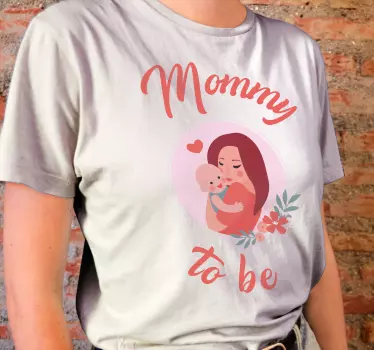 Mother and daughter t-shirt mommy's treasured time - TenStickers