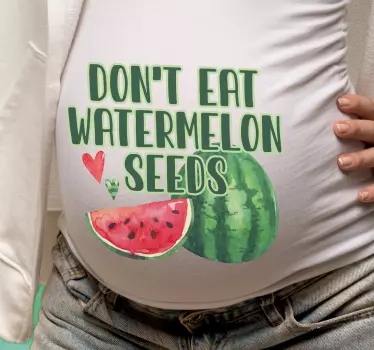 Mother and daughter t-shirt you're one in a melon - TenStickers