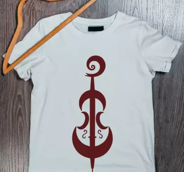 Musical instrument symbol t-shirt - TenStickers